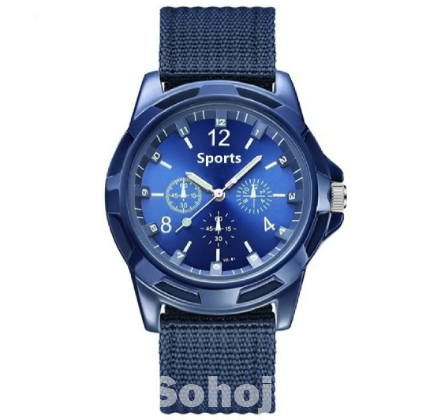 Black And Blue Colour Expensive Watch